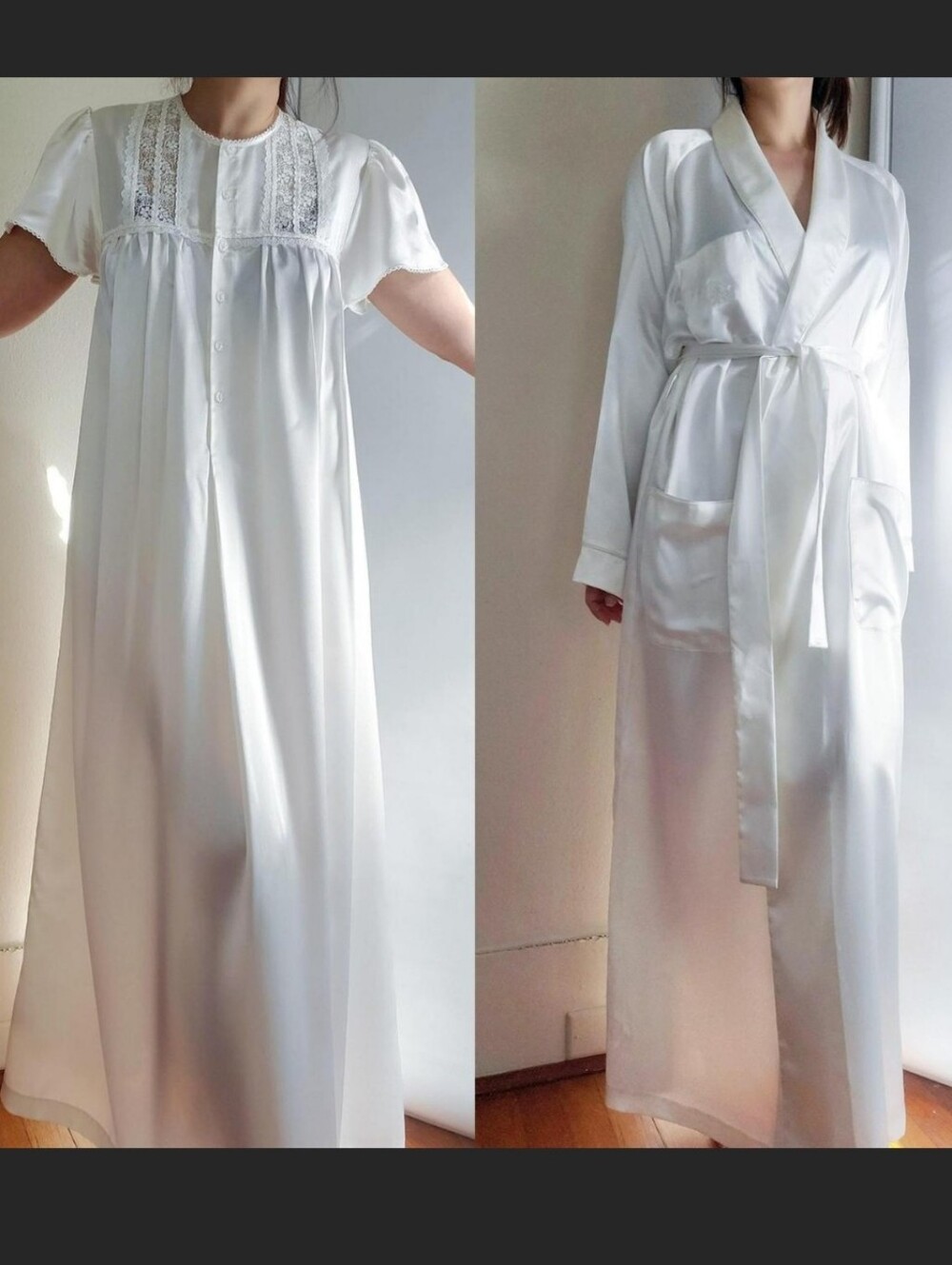 Vintage Oscar de la renta Sleepwear Set